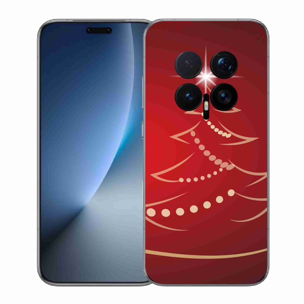 Gelový kryt mmCase na Honor Magic 8 Pro - kreslený vánoční stromek
