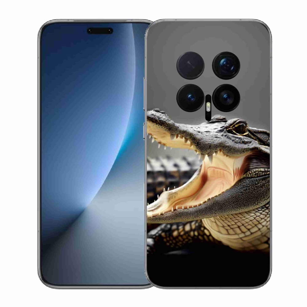 Gelový kryt mmCase na Honor Magic 8 Pro - krokodýl