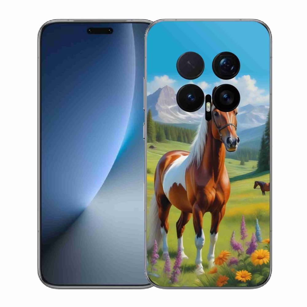 Gelový kryt mmCase na Honor Magic 8 Pro - kůň na louce