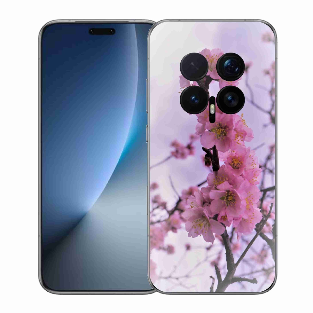 Gelový kryt mmCase na Honor Magic 8 Pro - květiny 7