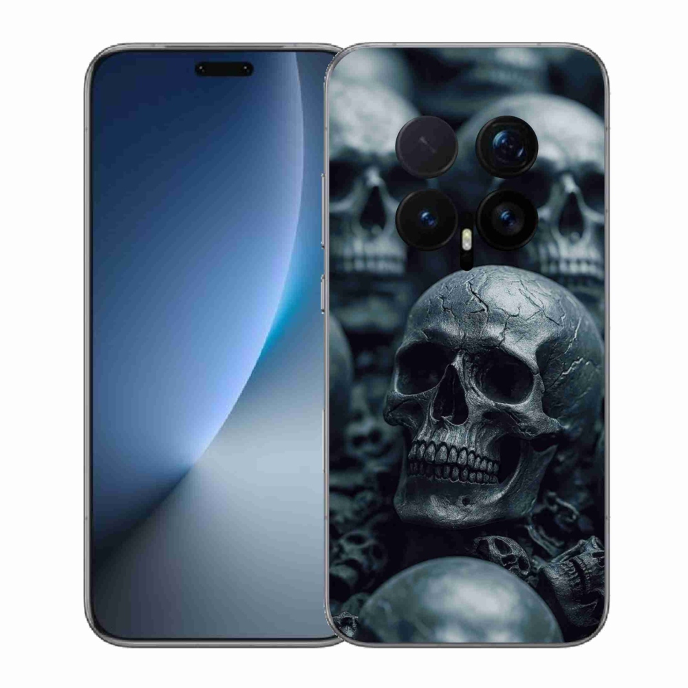 Gelový kryt mmCase na Honor Magic 8 Pro - lebka 2