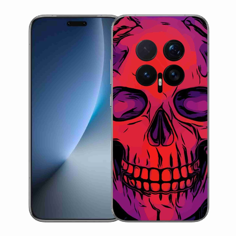 Gelový kryt mmCase na Honor Magic 8 Pro - lebka
