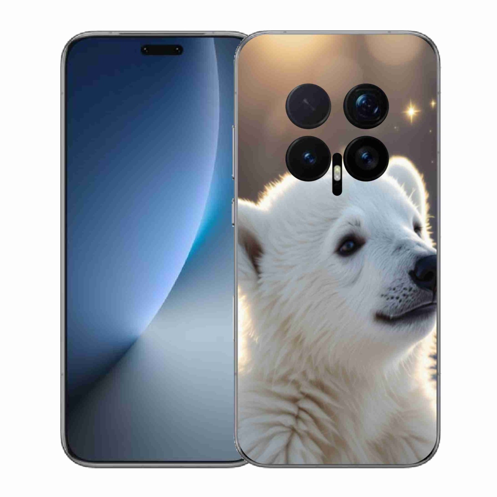 Gelový kryt mmCase na Honor Magic 8 Pro - lední medvěd