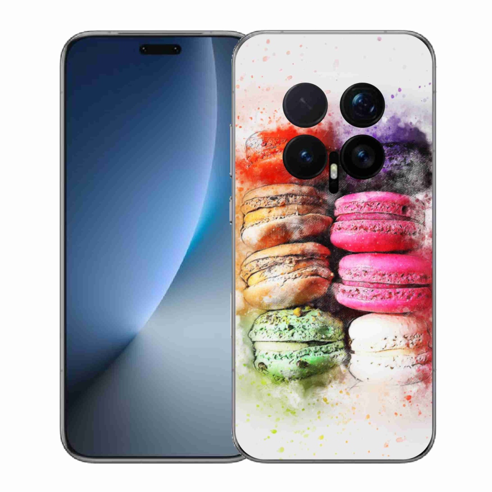 Gelový kryt mmCase na Honor Magic 8 Pro - makrónky