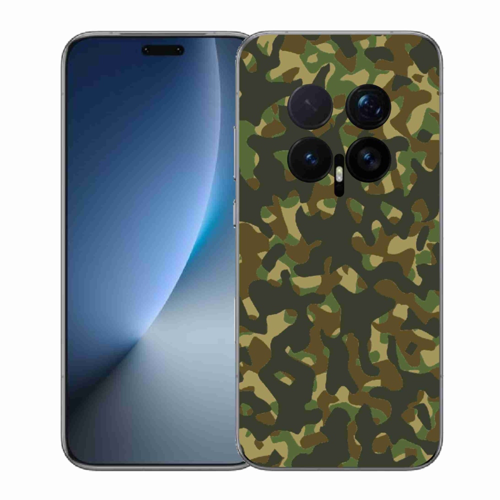 Gelový kryt mmCase na Honor Magic 8 Pro - maskáčový vzor 1