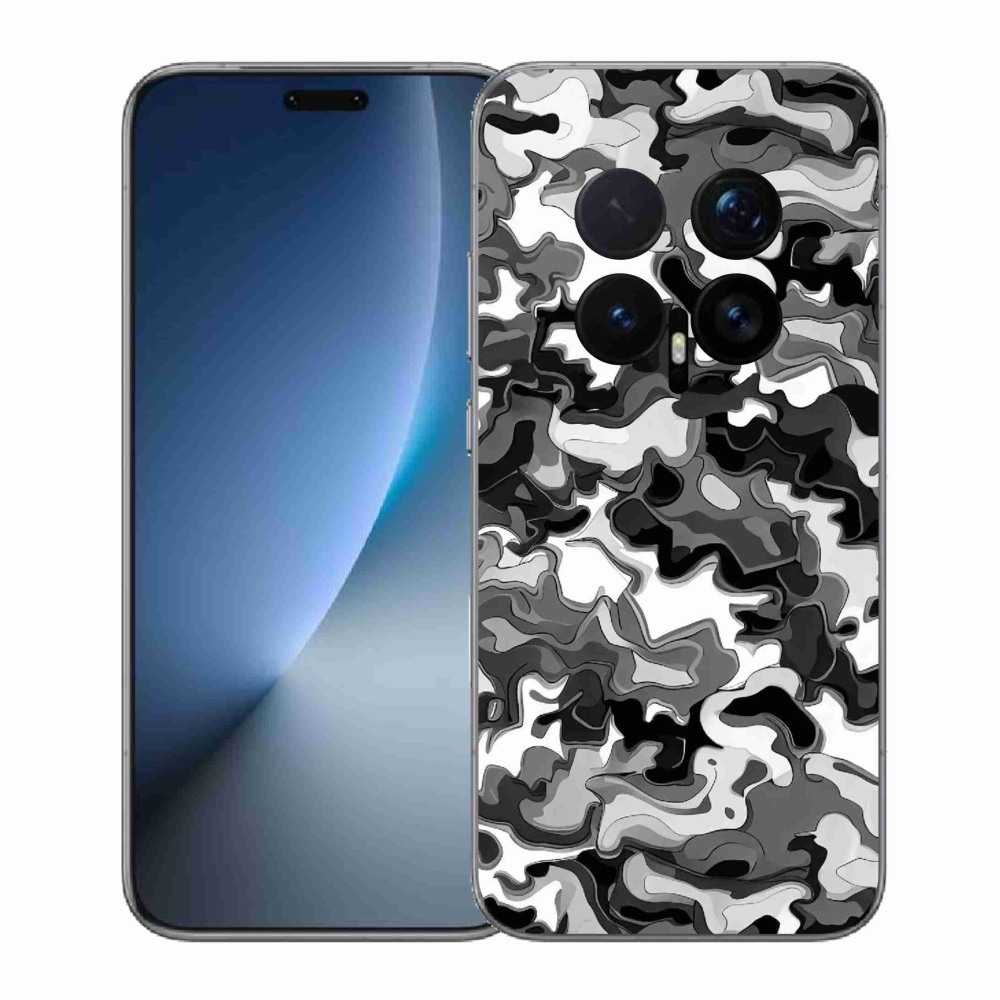 Gelový kryt mmCase na Honor Magic 8 Pro - maskáčový vzor 3