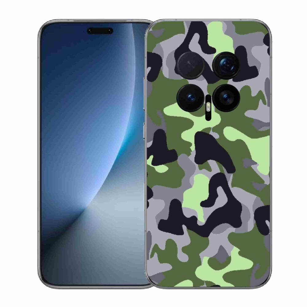 Gelový kryt mmCase na Honor Magic 8 Pro - maskáčový vzor 7