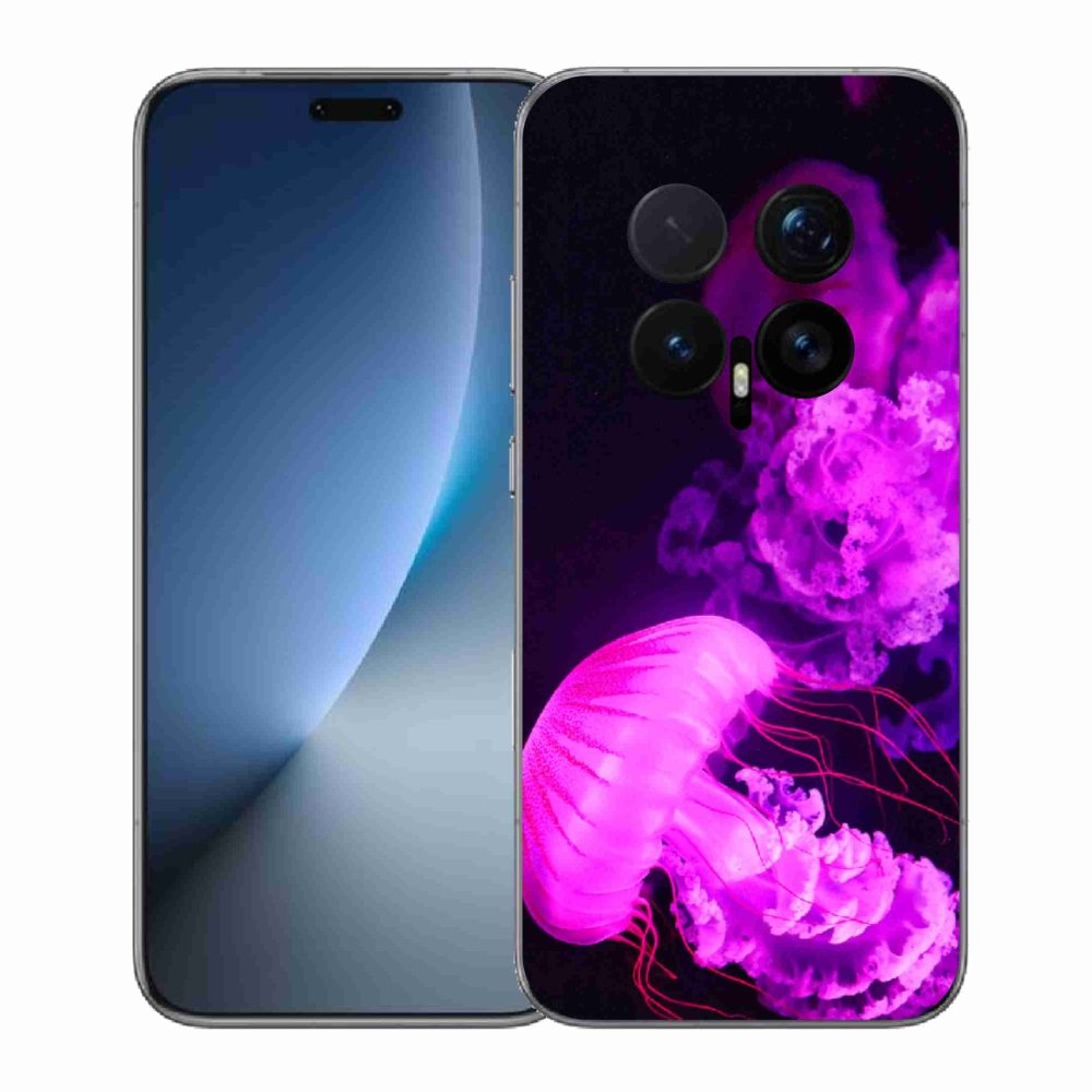 Gelový kryt mmCase na Honor Magic 8 Pro - medúza 1