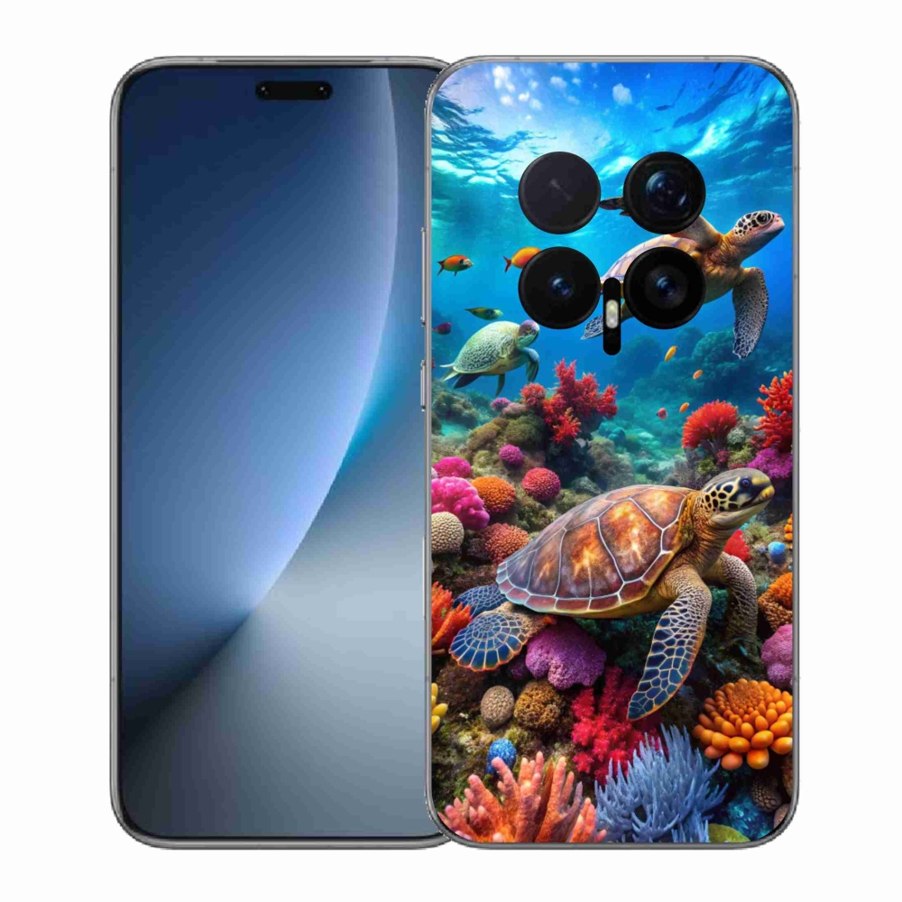 Gelový kryt mmCase na Honor Magic 8 Pro - mořský svět 2