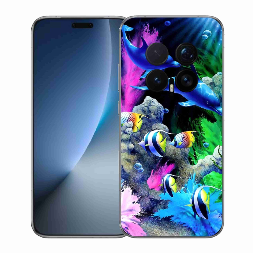 Gelový kryt mmCase na Honor Magic 8 Pro - mořský svět