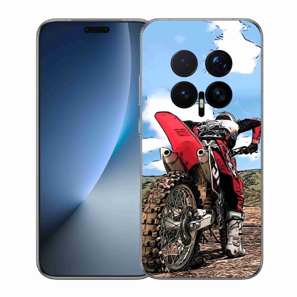 Gelový kryt mmCase na Honor Magic 8 Pro - moto