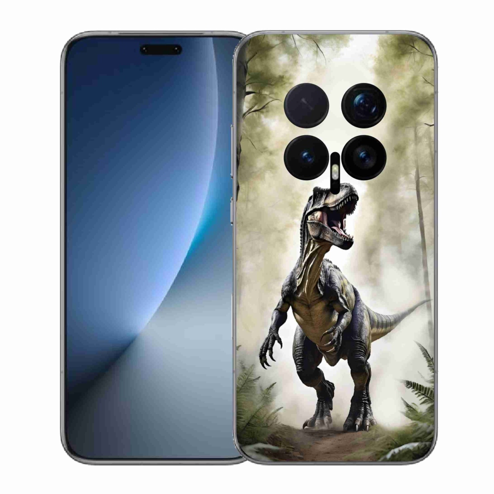 Gelový kryt mmCase na Honor Magic 8 Pro - naštvaný T-Rex