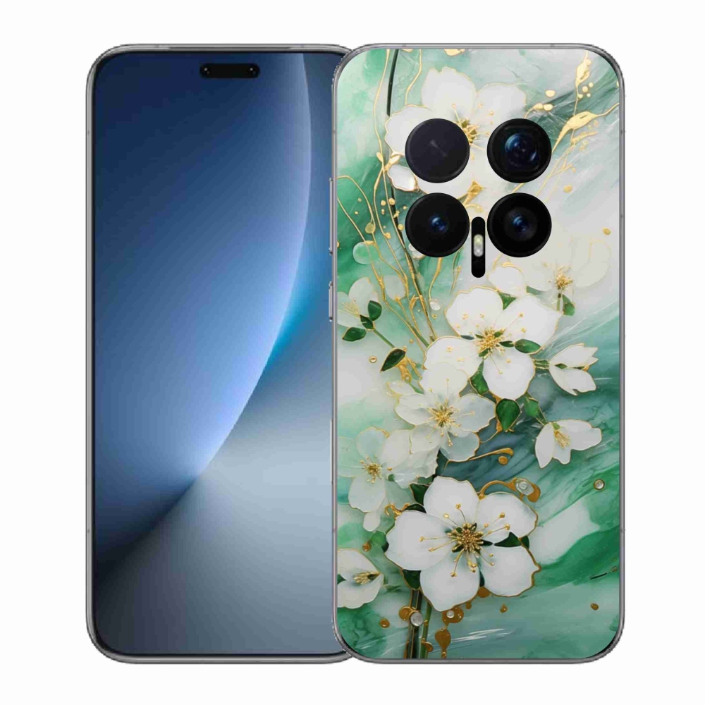 Gelový kryt mmCase na Honor Magic 8 Pro - něžné květy
