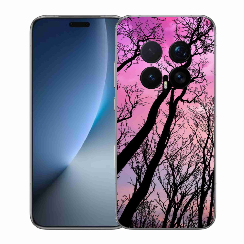 Gelový kryt mmCase na Honor Magic 8 Pro - opadané stromy