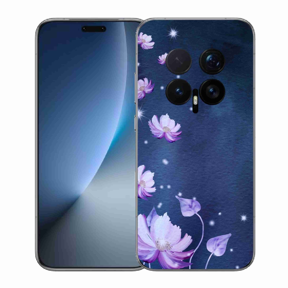 Gelový kryt mmCase na Honor Magic 8 Pro - padající květy