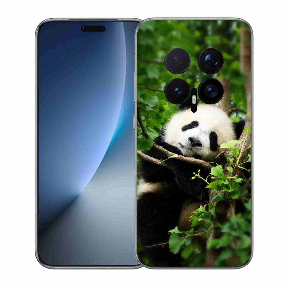 Gelový kryt mmCase na Honor Magic 8 Pro - panda