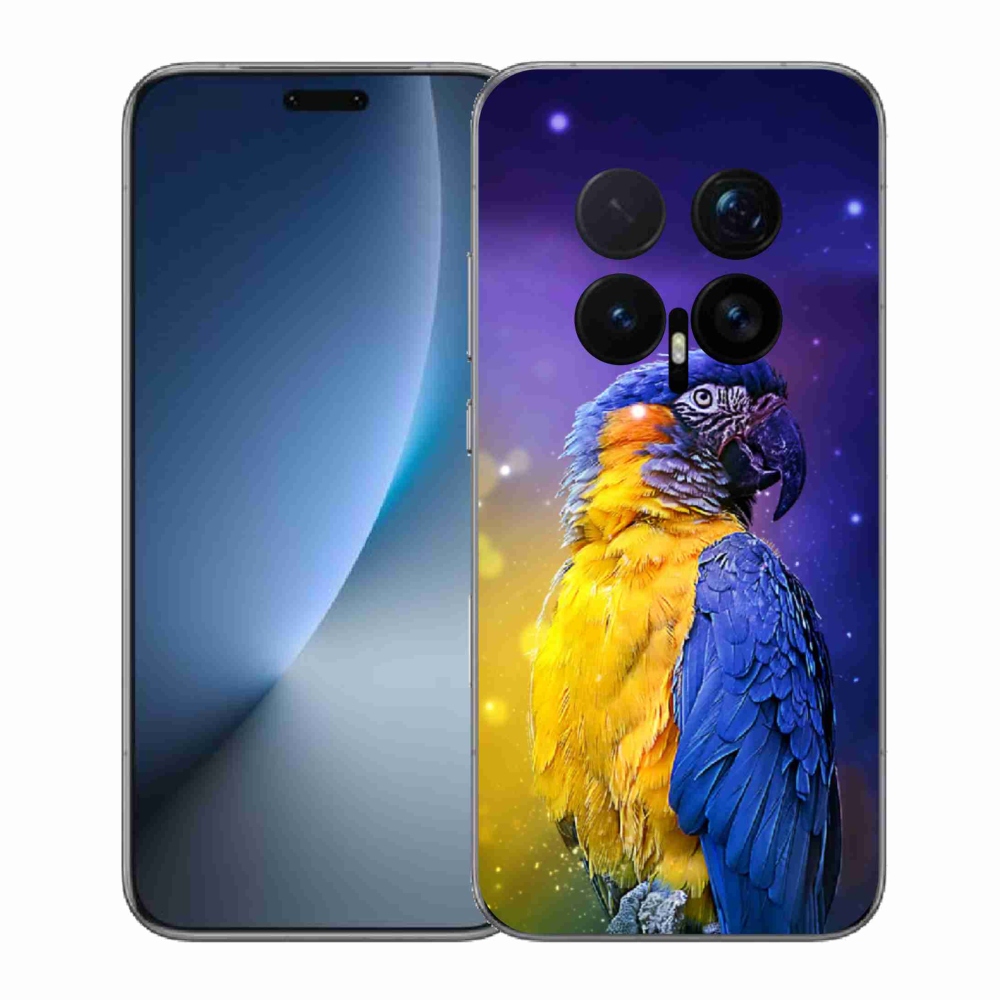 Gelový kryt mmCase na Honor Magic 8 Pro - papoušek ara 1
