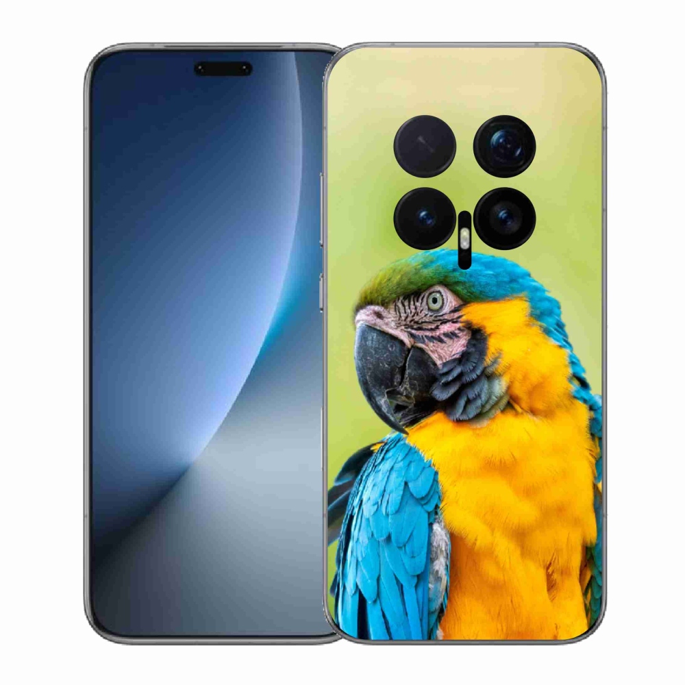 Gelový kryt mmCase na Honor Magic 8 Pro - papoušek ara 2