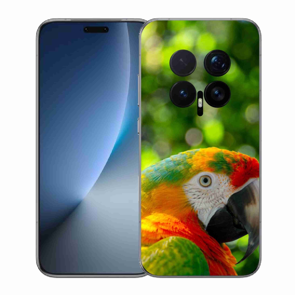Gelový kryt mmCase na Honor Magic 8 Pro - papoušek ara 3