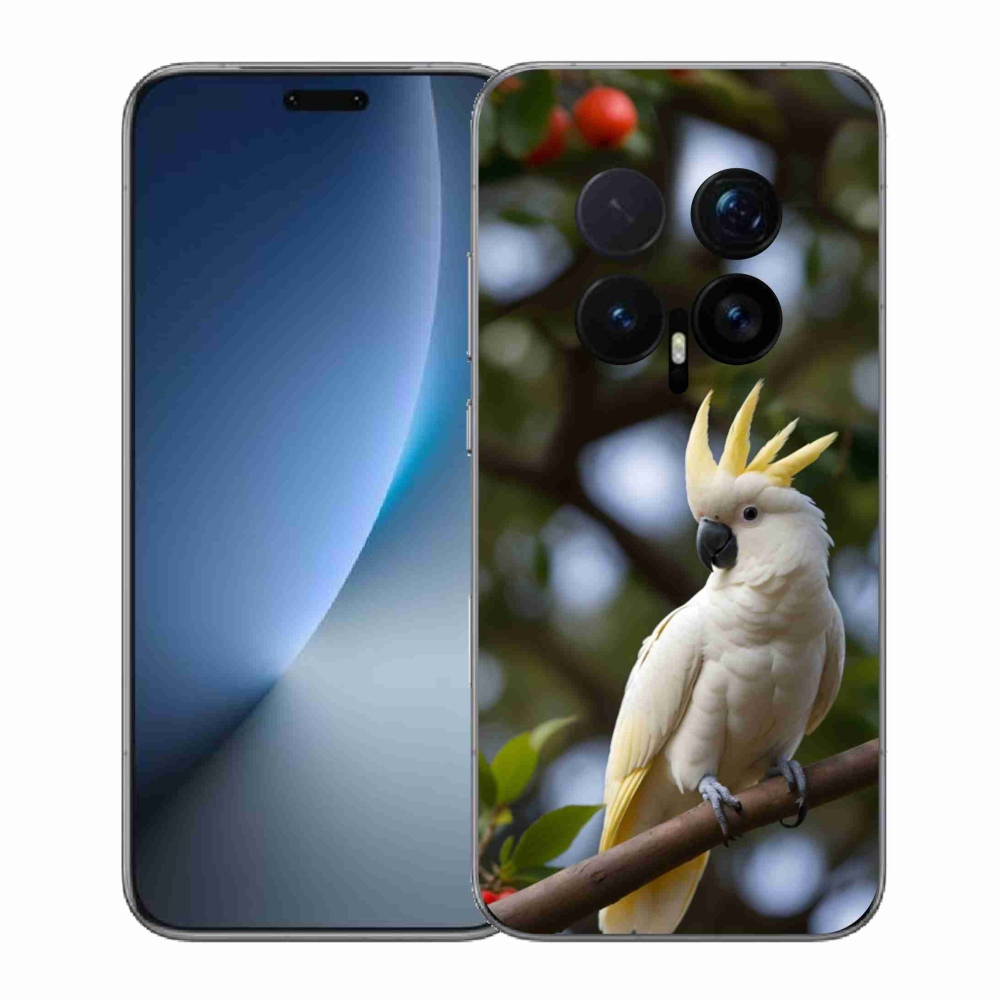 Gelový kryt mmCase na Honor Magic 8 Pro - papoušek kakadu 3