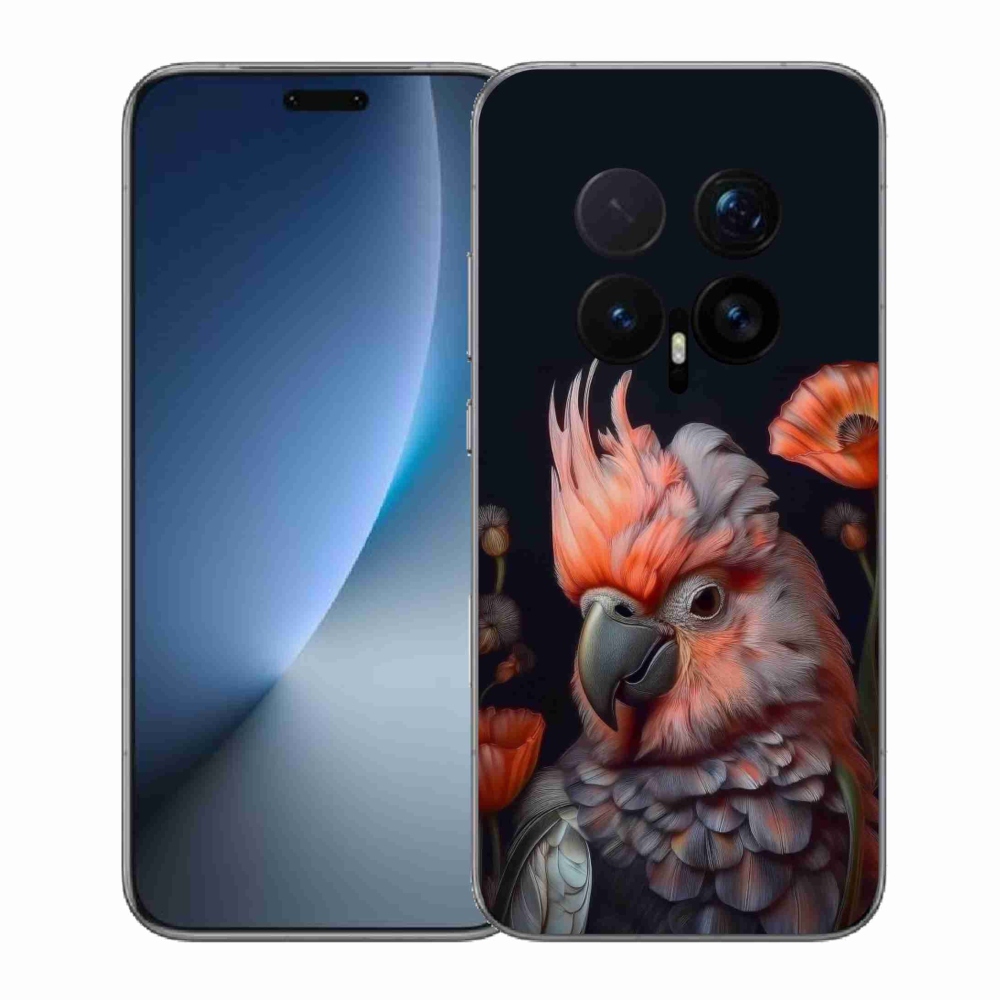 Gelový kryt mmCase na Honor Magic 8 Pro - papoušek kakadu v barvách