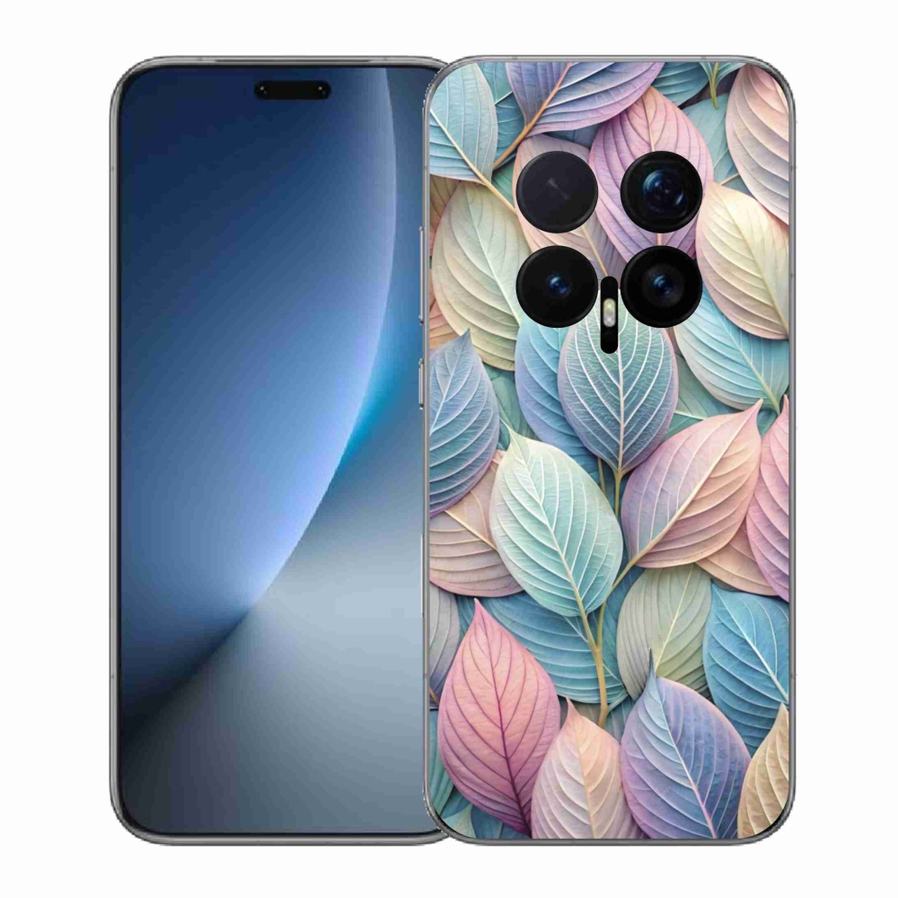 Gelový kryt mmCase na Honor Magic 8 Pro - pastelové listy