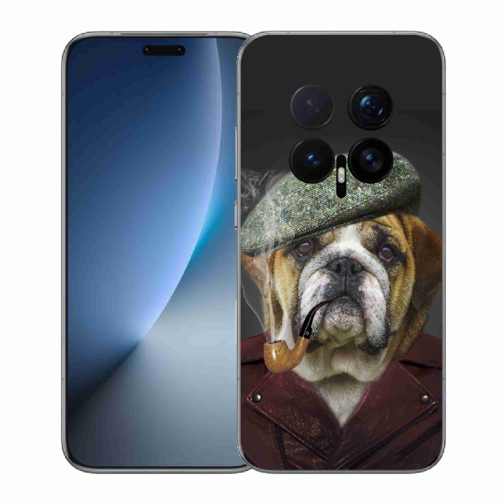 Gelový kryt mmCase na Honor Magic 8 Pro - pes s fajfkou