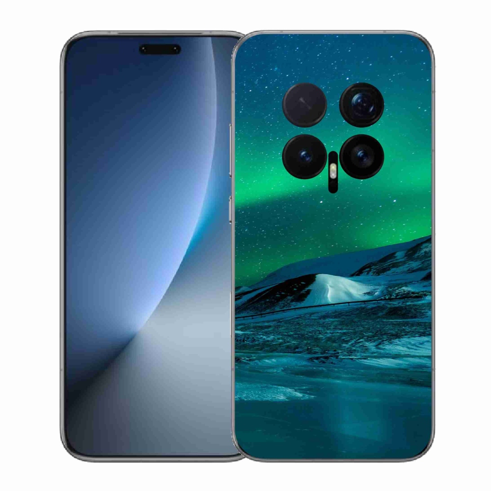 Gelový kryt mmCase na Honor Magic 8 Pro - polární záře