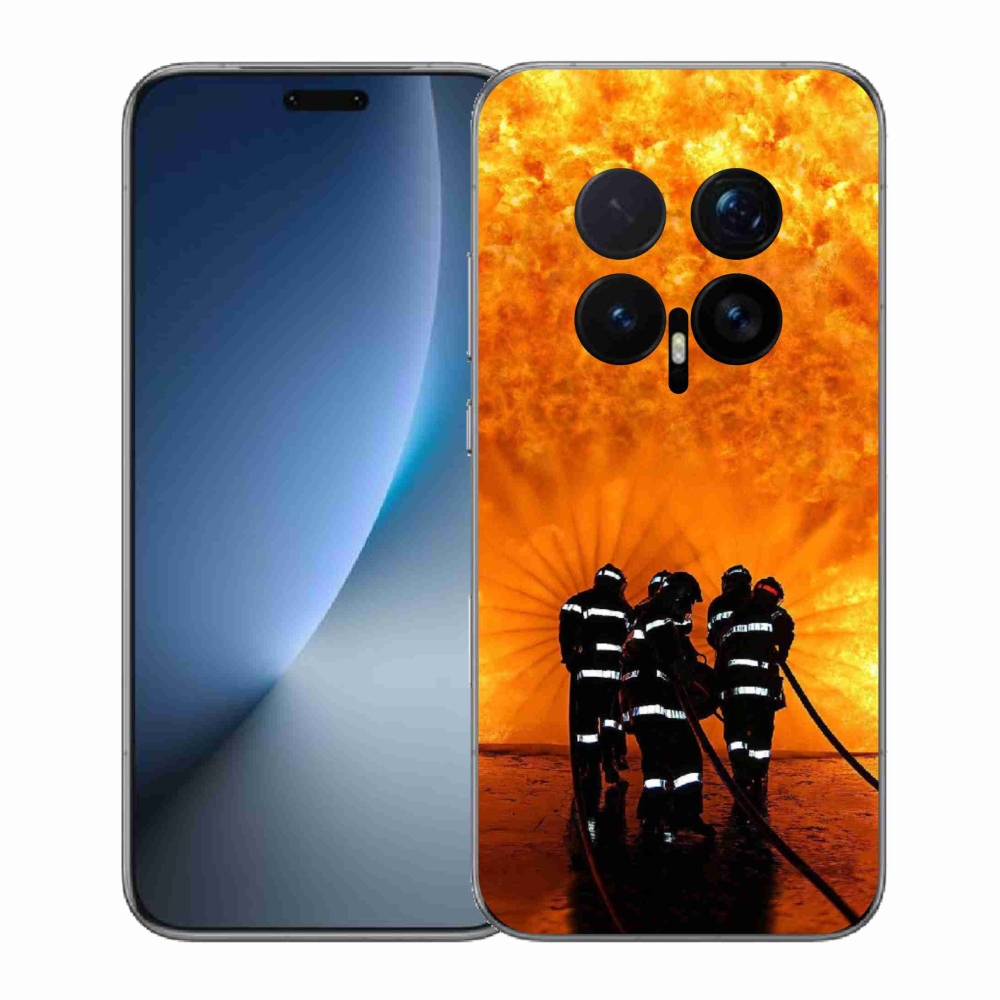 Gelový kryt mmCase na Honor Magic 8 Pro - požár