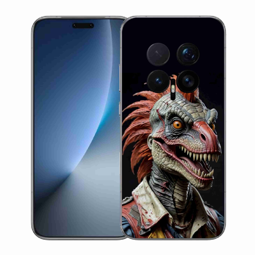 Gelový kryt mmCase na Honor Magic 8 Pro - punk dinosaurus
