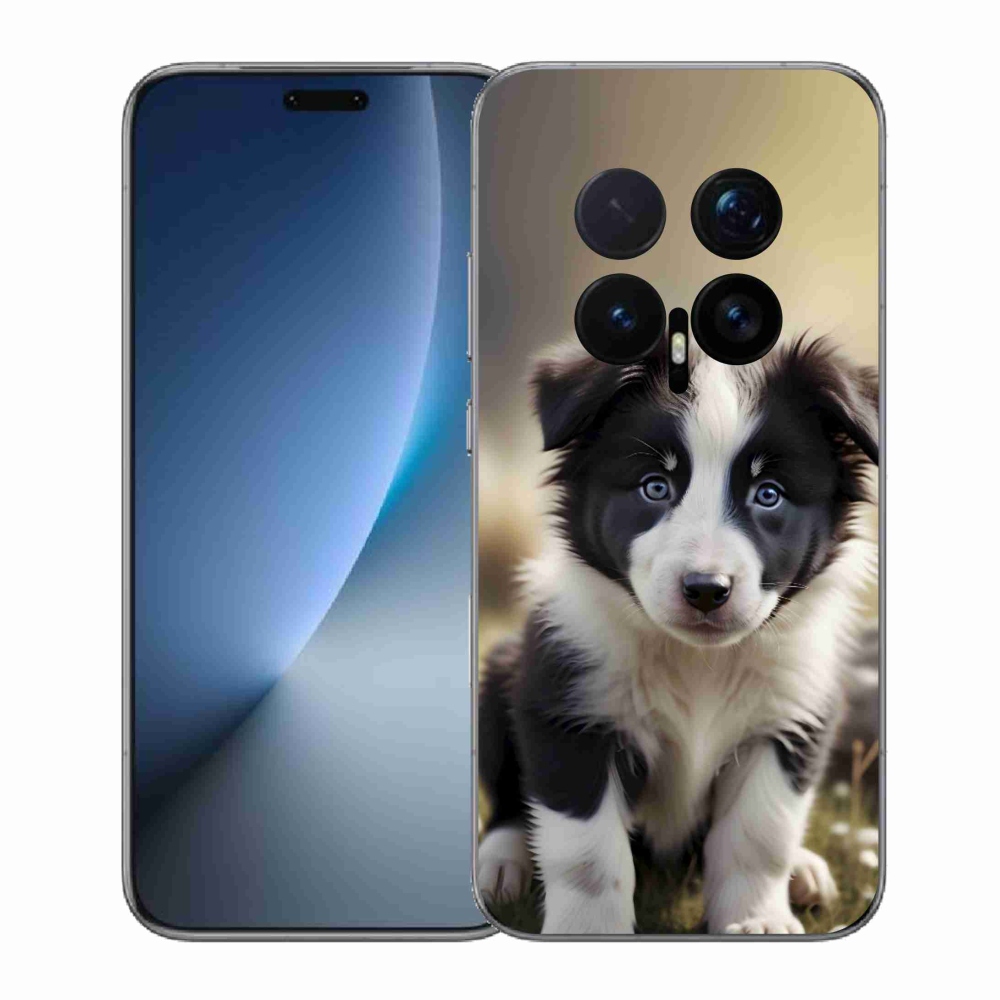 Gelový kryt mmCase na Honor Magic 8 Pro - roztomilá border kolie