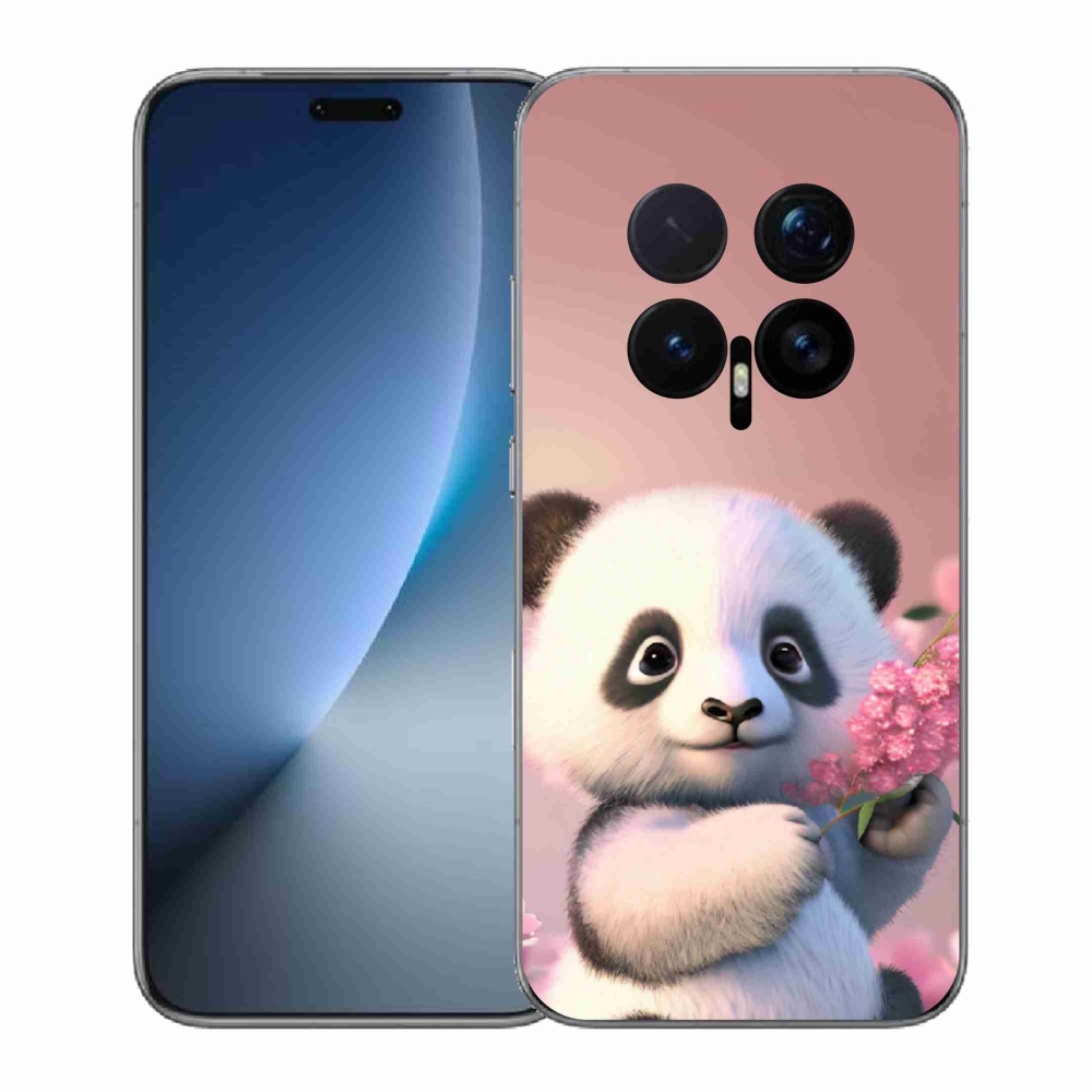 Gelový kryt mmCase na Honor Magic 8 Pro - roztomilá panda