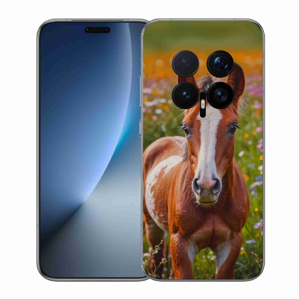 Gelový kryt mmCase na Honor Magic 8 Pro - roztomilé hříbě