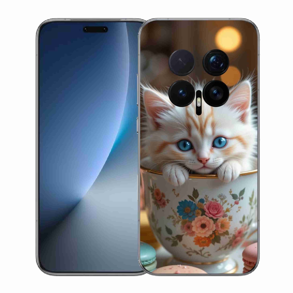 Gelový kryt mmCase na Honor Magic 8 Pro - roztomilé kotě 6