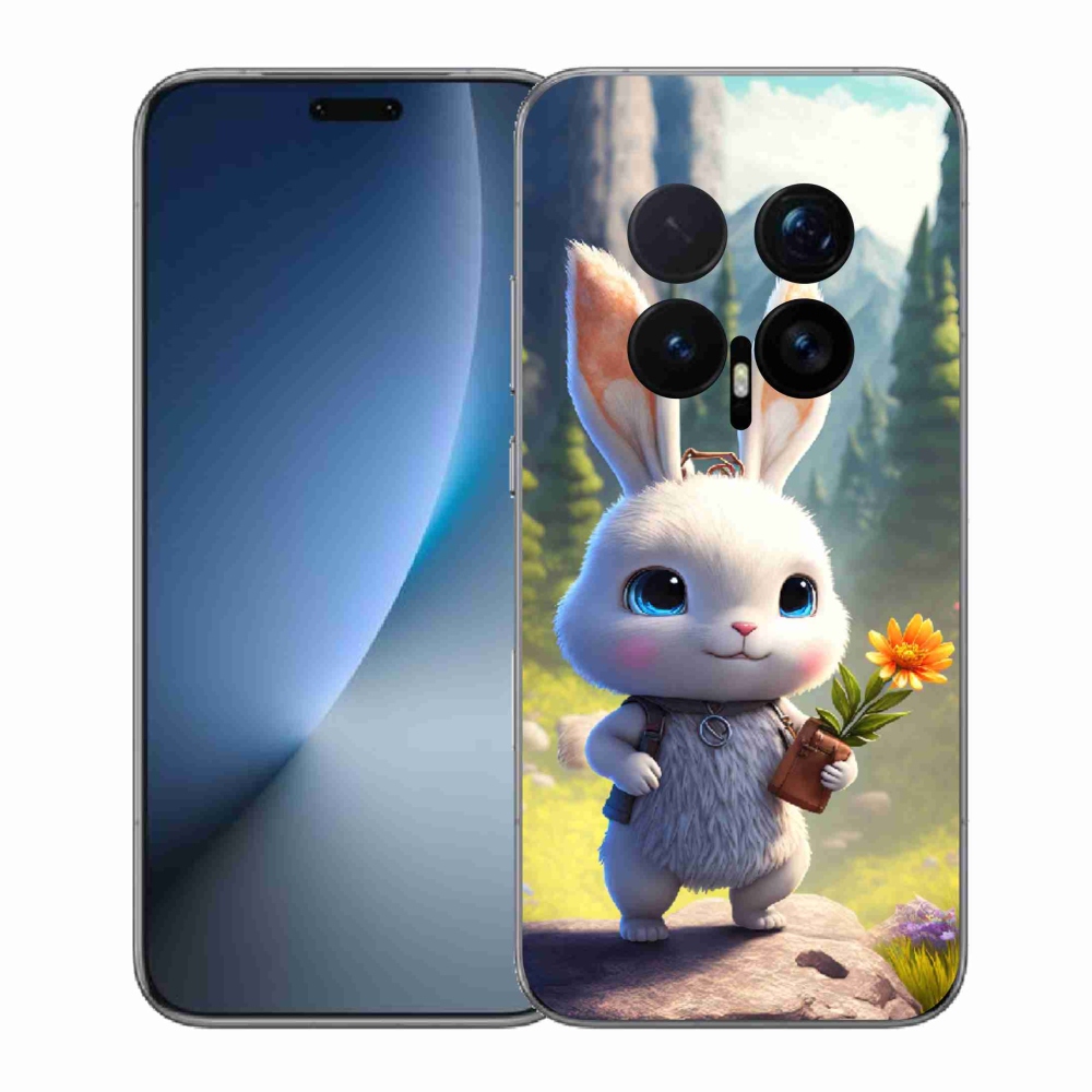 Gelový kryt mmCase na Honor Magic 8 Pro - roztomilý králíček