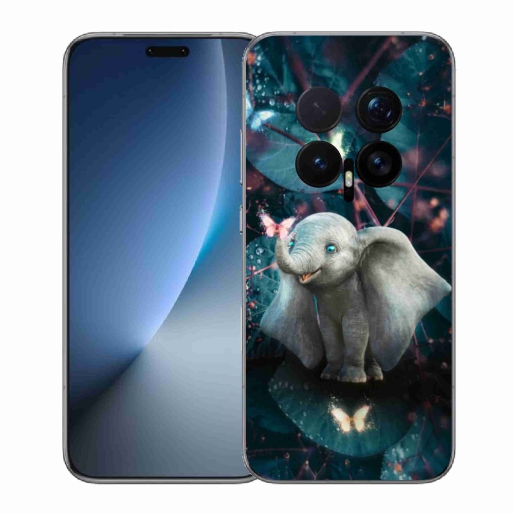 Gelový kryt mmCase na Honor Magic 8 Pro - roztomilý slon
