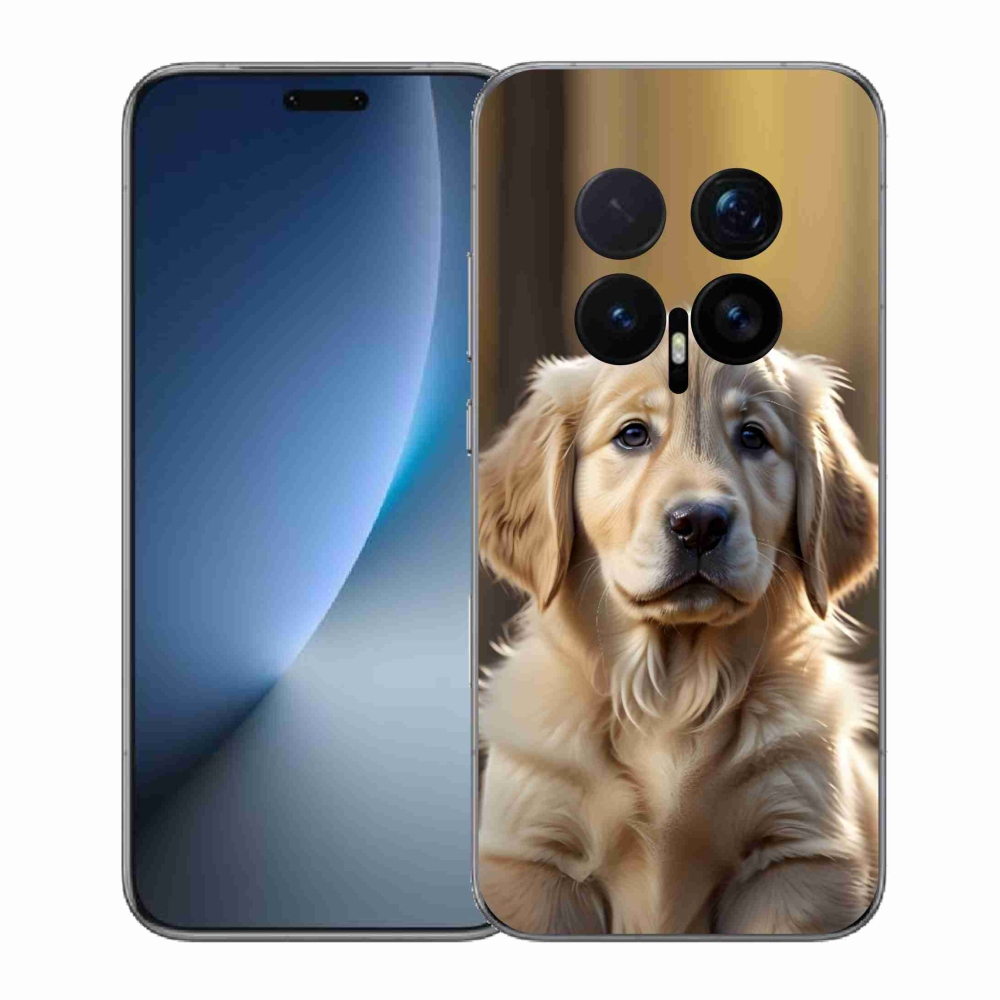 Gelový kryt mmCase na Honor Magic 8 Pro - roztomilý zlatý retrívr