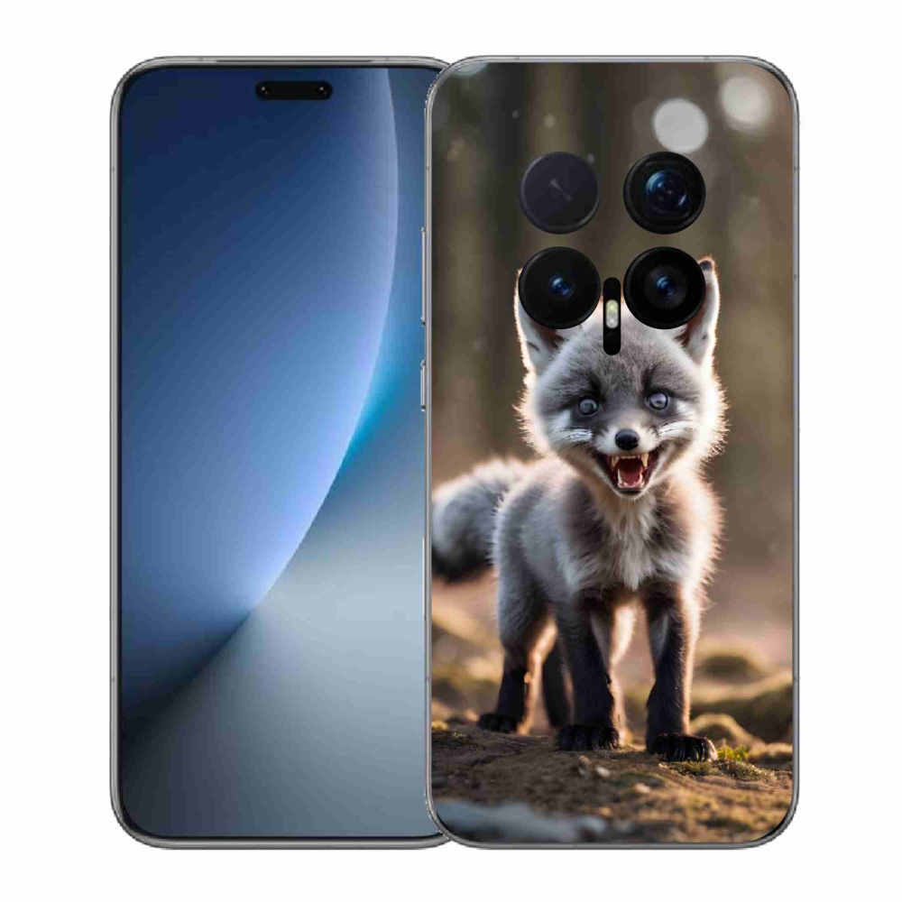 Gelový kryt mmCase na Honor Magic 8 Pro - rozzuřená liška