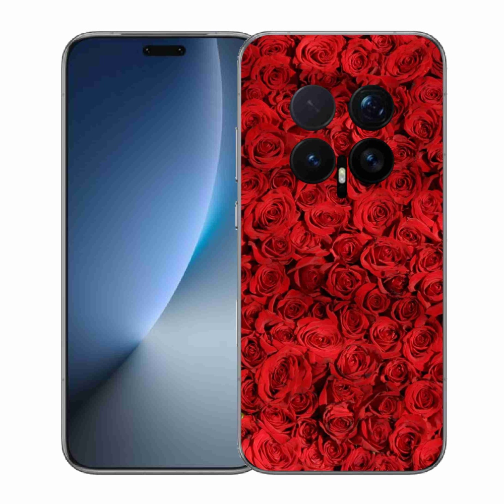 Gelový kryt mmCase na Honor Magic 8 Pro - růže