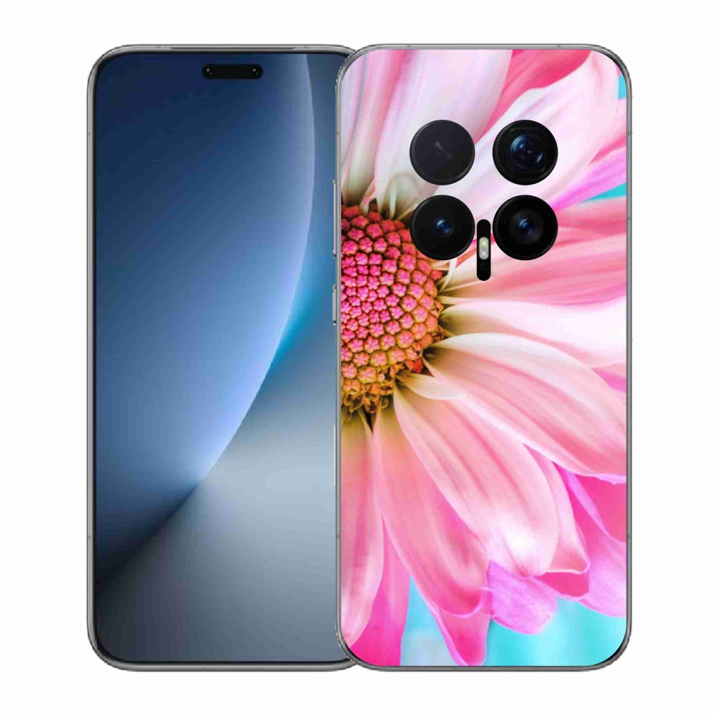 Gelový kryt mmCase na Honor Magic 8 Pro - růžová květina