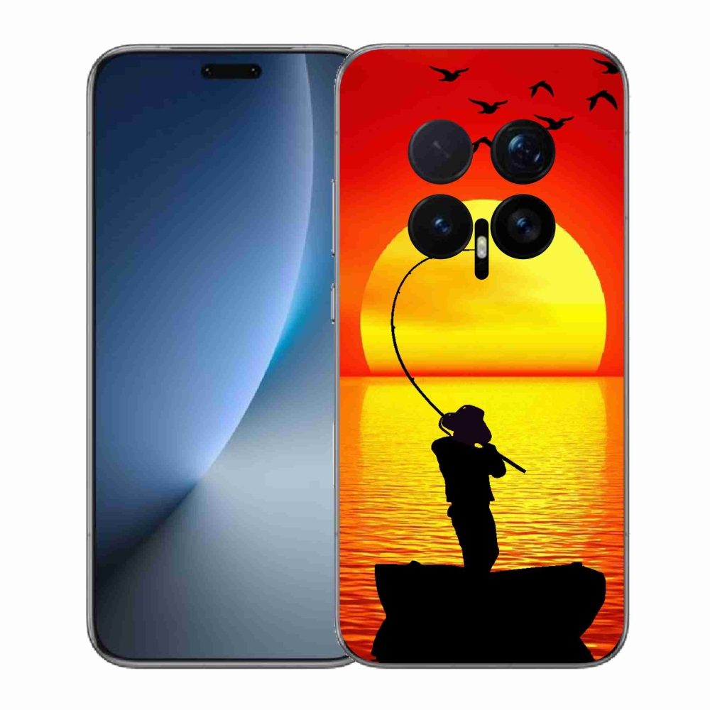 Gelový kryt mmCase na Honor Magic 8 Pro - rybaření