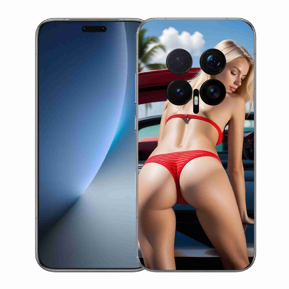 Gelový kryt mmCase na Honor Magic 8 Pro - sexy žena 2