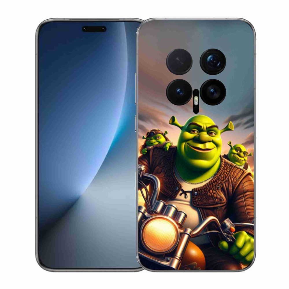 Gelový kryt mmCase na Honor Magic 8 Pro - shrek na motorce