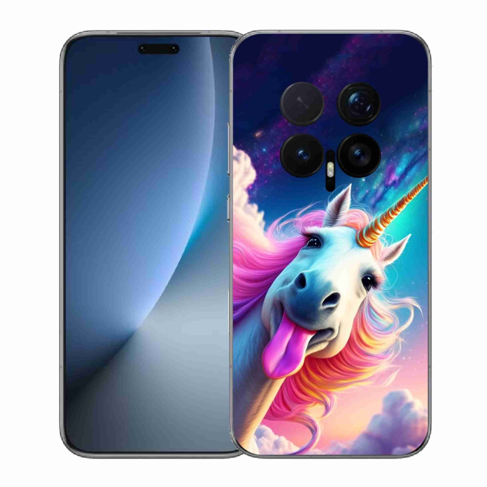 Gelový kryt mmCase na Honor Magic 8 Pro - šílený jednorožec