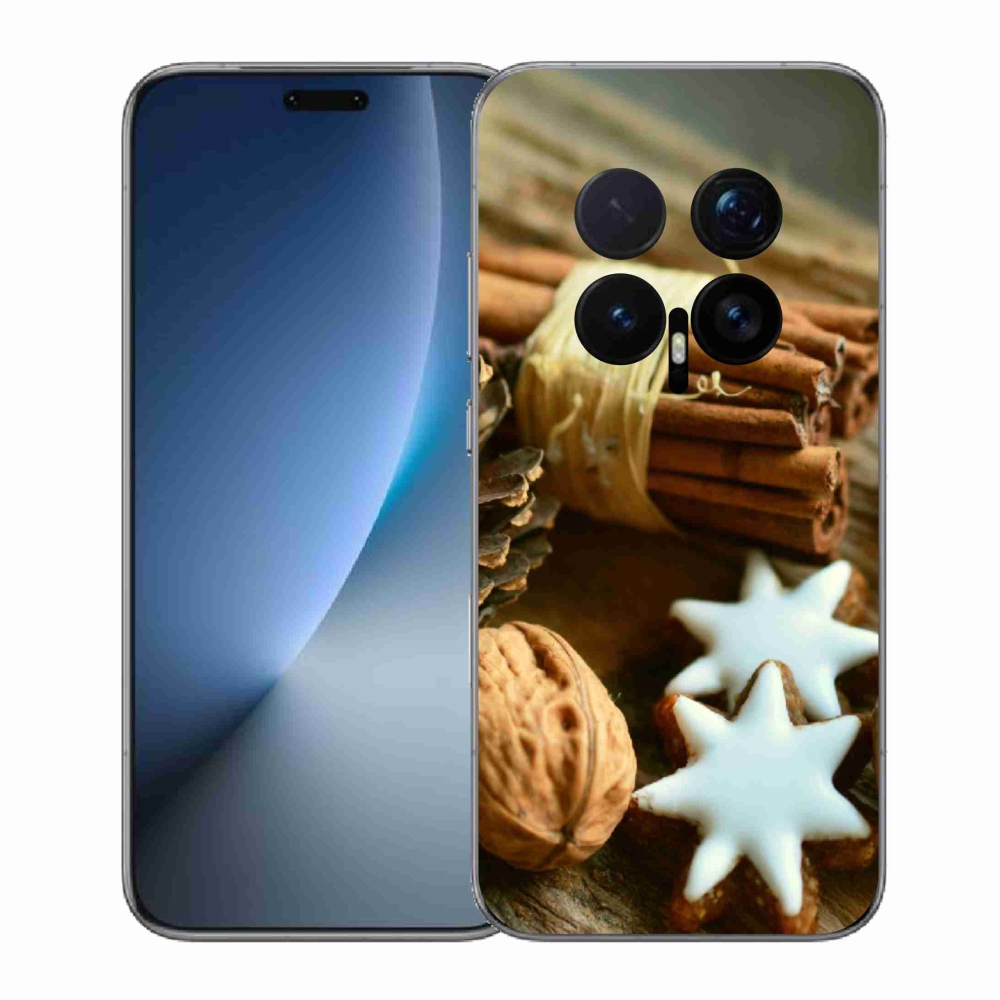 Gelový kryt mmCase na Honor Magic 8 Pro - skořice a perníčky