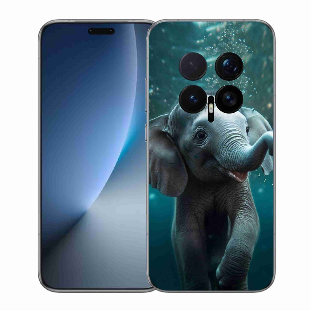 Gelový kryt mmCase na Honor Magic 8 Pro - slůně pod vodou
