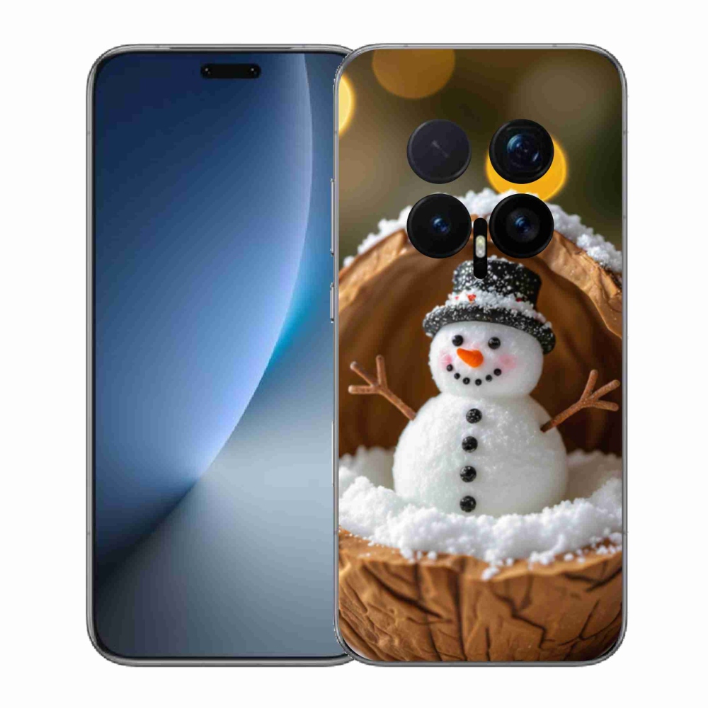 Gelový kryt mmCase na Honor Magic 8 Pro - sněhulák 4