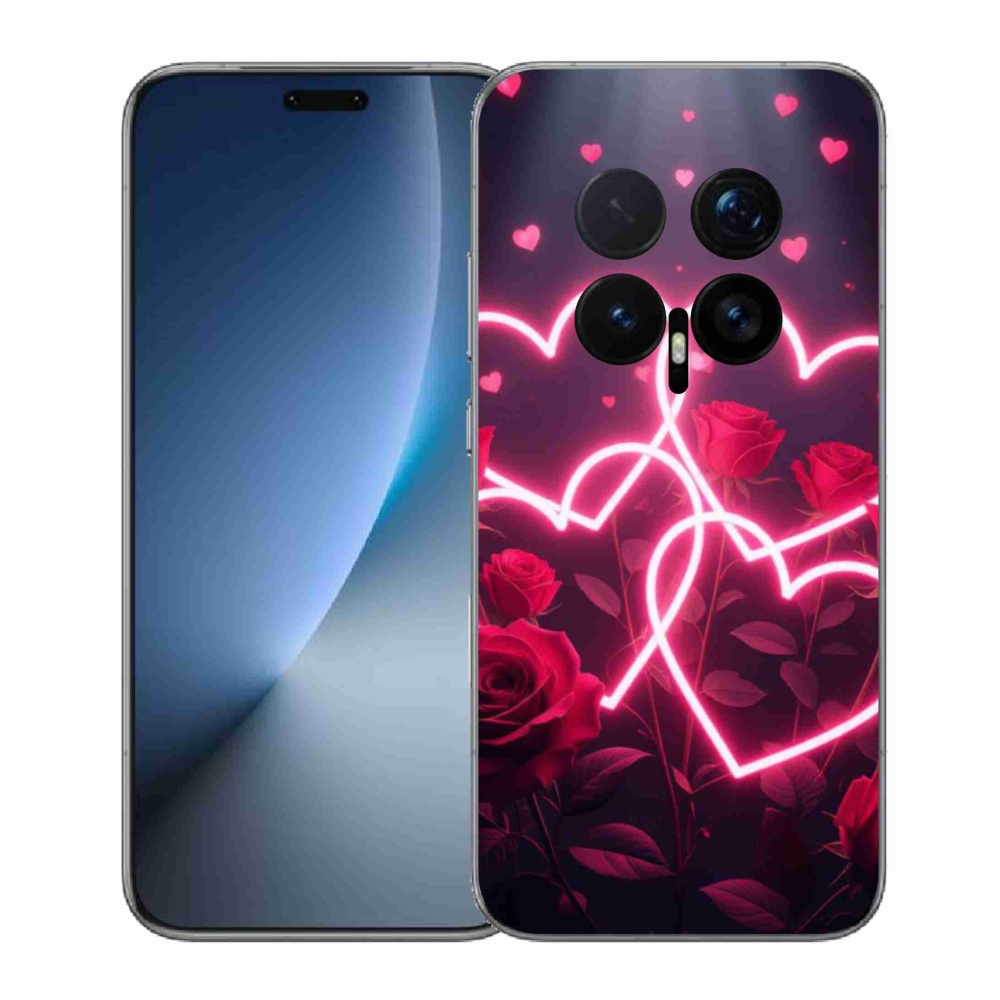 Gelový kryt mmCase na Honor Magic 8 Pro - srdce lásky