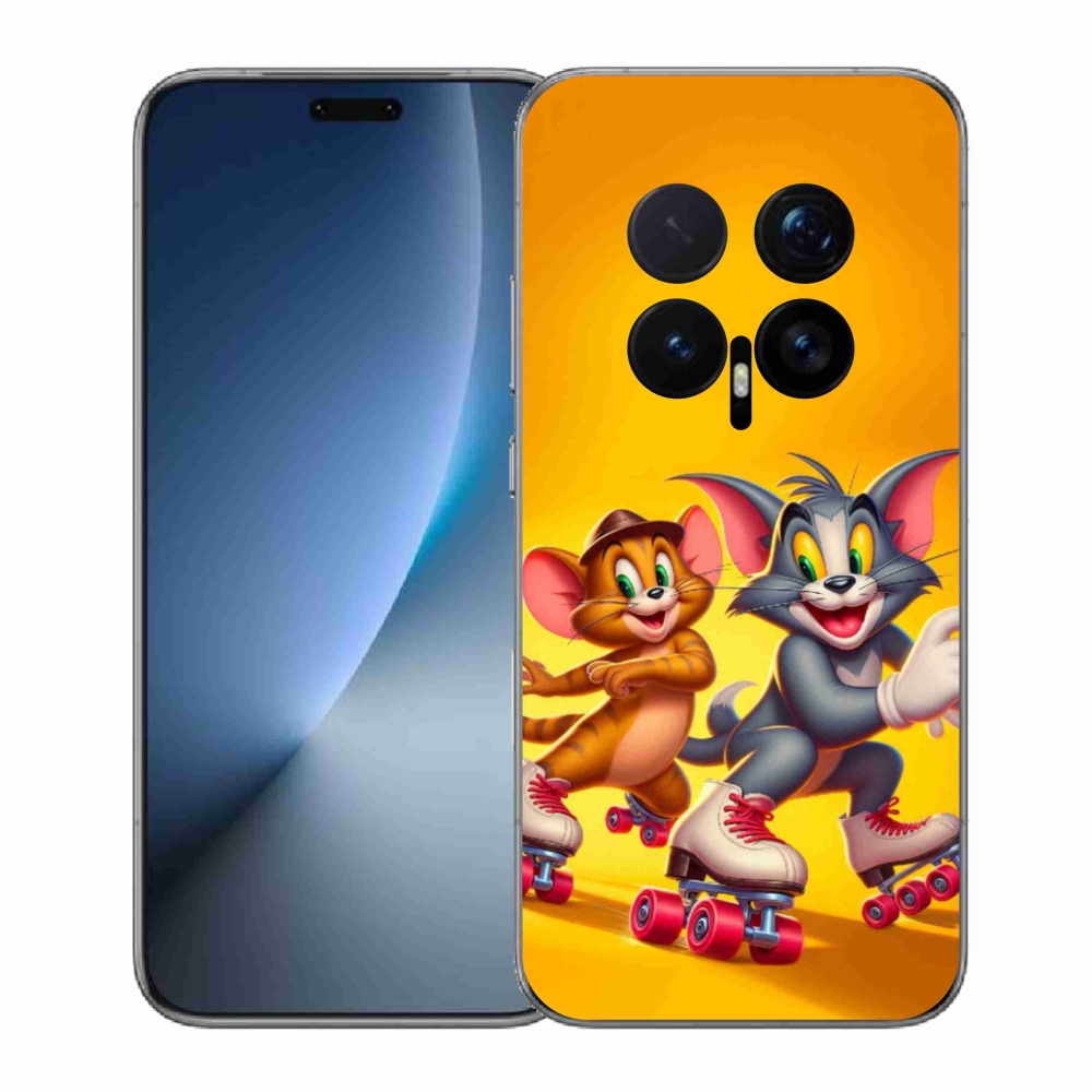Gelový kryt mmCase na Honor Magic 8 Pro - tom a jerry