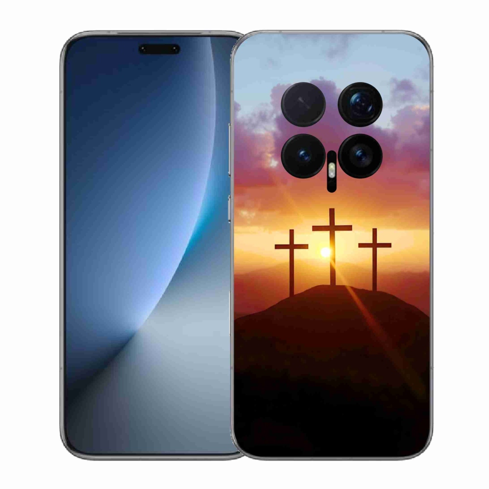 Gelový kryt mmCase na Honor Magic 8 Pro - tři kříže